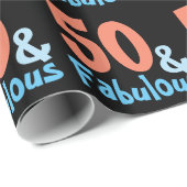 Fabulous Birthday Party Cadeaupapier (Rol Hoek)