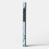 Fabulous Blue en White Snakeskin Case-Mate iPhone Case (Achterkant / Links)