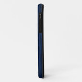 Fabulous Dark Blue Wood Case-Mate iPhone Case (Achterkant/links)