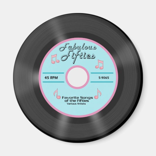 Fabulous Fifties Magneet (Voorkant)