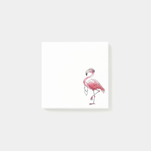 Fabulous Flamingo Post-it® Notes (Voorkant)