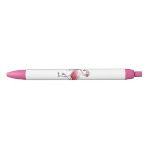 Fabulous Flamingo Zwarte Inkt Pen