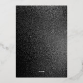 Fabulous Fourty BIrthday Foil Invitation (Verso)