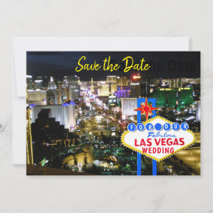 Fabulous Las Vegas Bewaar de Date foto Kaart