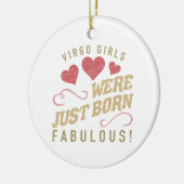Fabulous Maagd voor vrouwen Keramisch Ornament (Links)