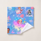 Fabulous Mermaid Life Bad Handdoek (Wasdoekje)