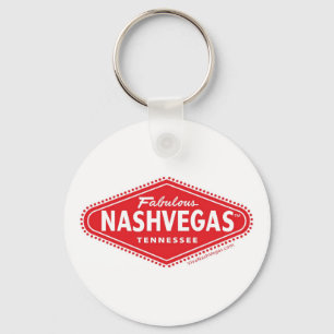 Fabulous NASHVEGAS TM-Logo Sleutelhanger