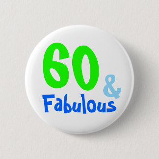 Fabulous Neon Birthday Ronde Button 5,7 Cm
