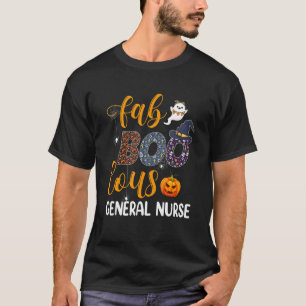 Fabulous Nurse Costume Faboolous General Nurse Hal T-shirt