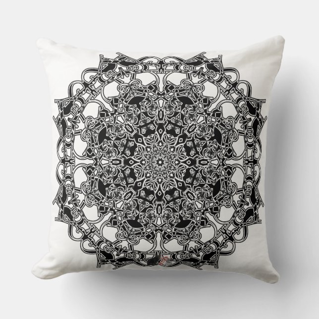 Fabulous Octa Glyph Pillow Kussen (Voorkant)
