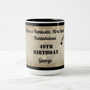 Fabulous Personalized 49th Birthday Mok