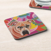 fabulous pitty bier onderzetter (Linkerzijde)