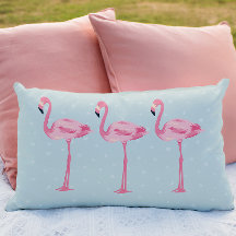Fabulous Quirky Retro Pink Flamingos