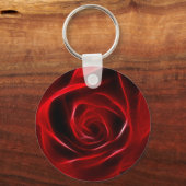 Fabulous Red Rose Sleutelhanger (Voorkant)