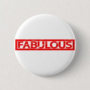 Fabulous Stamp Ronde Button 5,7 Cm