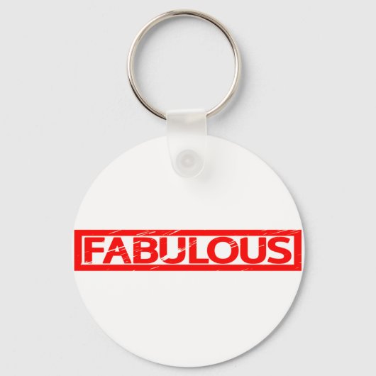 Fabulous Stamp Sleutelhanger (Voorkant)