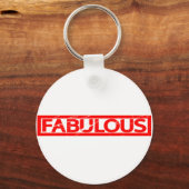 Fabulous Stamp Sleutelhanger (Achterkant)