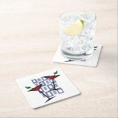 Fabulous  Style Martini Vierkante Kartonnen Onderzetter (Insitu)