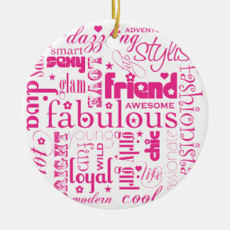 Fabulous Synonym BFF-Ornament Keramisch Ornament