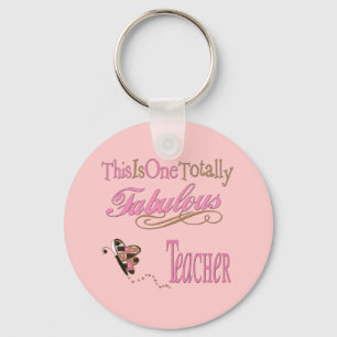 Fabulous Teacher Butterfly Sleutelhanger