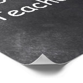 Fabulous Teacher Chalkboard Class Decoration Poster (Hoek)