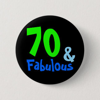 Fabulous Tropical Birthday Ronde Button 5,7 Cm