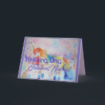 Fabulous Unicorn Aquarelle Carte Fille Anniversair<br><div class="desc">Fabuleuse Carte Unicorn Watercolor Birthday Girls. Pour tous ces jeunes à coeur une belle carte de licorne,  en utilisant l'une de mes aquarelles originales. Ajoutez un peu de magie à votre vie !</div>
