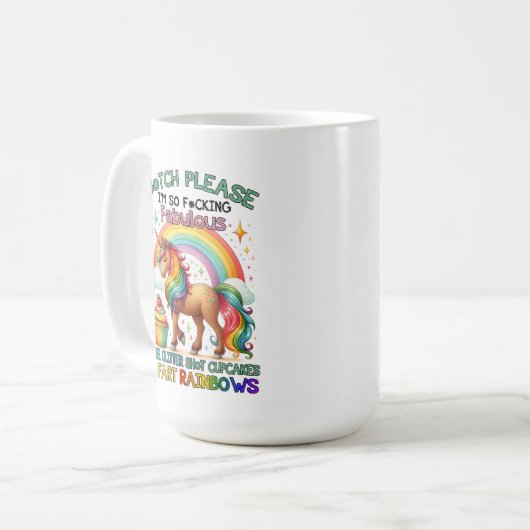 Fabulous Unicorn Mug (Devant gauche)