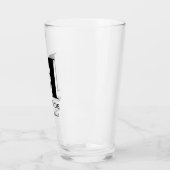 Fabulous Vriend Monogram Naam Glas (Links)