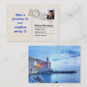 Fac-similé de carte postale (Devant / Derrière)