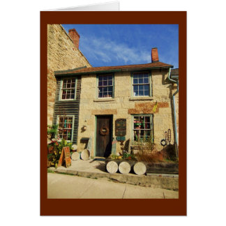 Façade d'Artican de chêne de prairie avec la