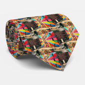 Facade Graffiti Stropdas (Opgerold)