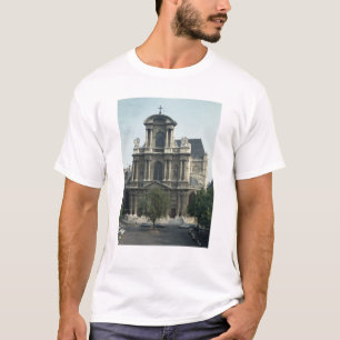 Facade van de kerk Saint-Gervais T-shirt