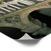 Facade van de Palazzo di Teodorico, 527-99 Poster (Hoek)