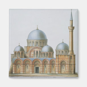 Facade van Kahrije Dzamissi, de kerk van de Savi Magneet