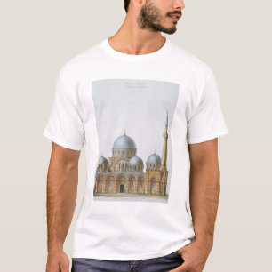 Facade van Kahrije Dzamissi, de kerk van de Savi T-shirt