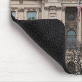 façade van landmark milwaukee public library muismat (Hoek)