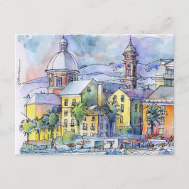 Facciate dipinte briefkaart