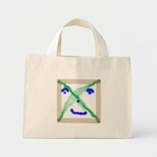 Face 11 Bag Mini Tote Bag