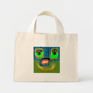 Face 8-zak mini tote bag