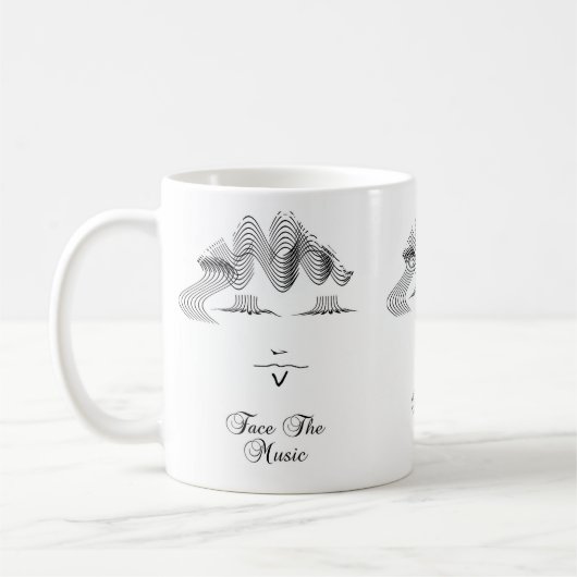 Face À La Musique Mug (Gauche)