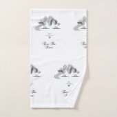 Face À L'Ensemble De Serviettes De Bain Musique (Serviette à main)