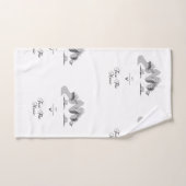 Face À L'Ensemble De Serviettes De Bain Musique (Serviette à main)