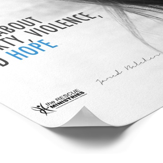 Face à l'espoir - Affiche (Coin)