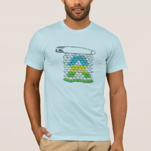 FACE AIDS Rwanda Pin T-shirt