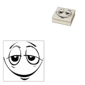 face art stamp 	rubberstempel (Gestempeld)