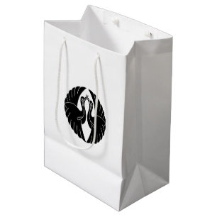 Face aux grues blanches Sacs cadeaux