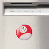 Face Billiards Ball Magneet (Insitu (Vaatwasser))