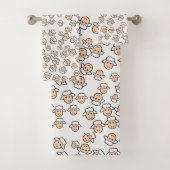 face blanche illustrée de mouton (En situation)