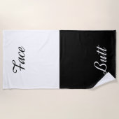 Face Butt Strandlaken (Voorkant)